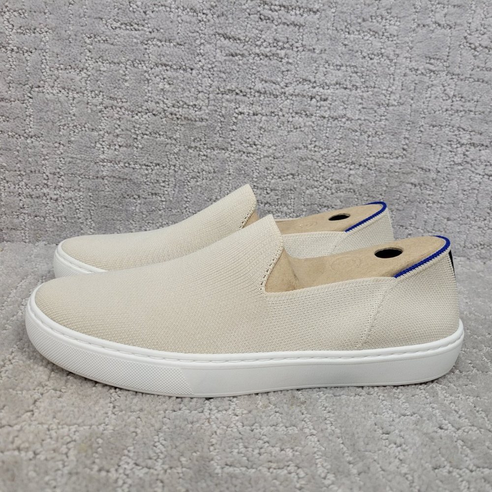 Rothy's The Sneaker Women's Size US 8.5 Sand Round Toe Slip On Comfort Shoes NEW - Picture 5 of 11